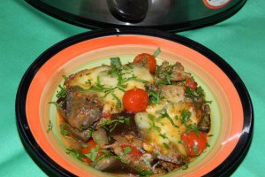 Mancare de vinete bulgareasca la slow cooker Crock-Pot
