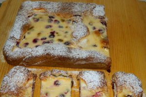 Desert prajitura cu branza de vaci si visine a la Oana - 850
