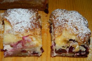Desert prajitura cu branza de vaci si visine a la Oana - 850