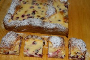 Desert prajitura cu branza de vaci si visine a la Oana - 850