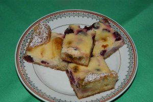 Desert prajitura cu branza de vaci si visine a la Oana - 850