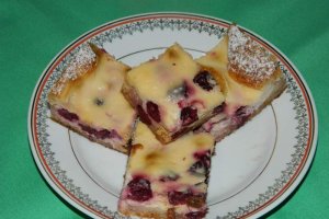 Desert prajitura cu branza de vaci si visine a la Oana - 850