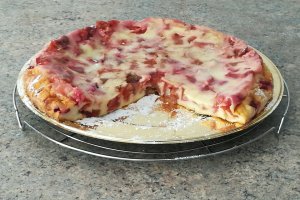 Desert clafoutis cu prune