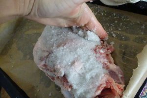 Pulpa de miel in crusta de sare