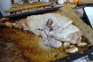 Pulpa de miel in crusta de sare