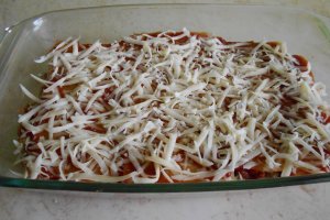 Lasagna cu carne de porc si ciuperci