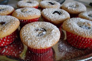 Desert muffins cu prune