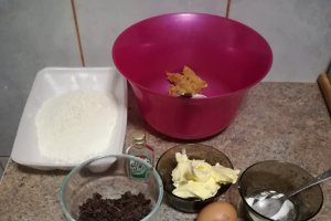 Desert fursecuri cu unt de arahide si ciocolata