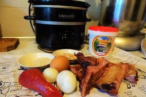 Ciorba de coaste afumate la slow cooker Crock-Pot