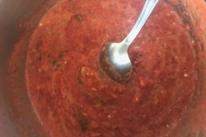 Vinete picante la borcan in stil georgian