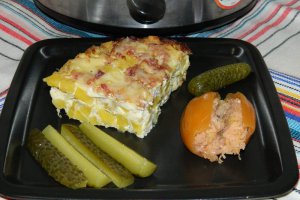 Tortilla cu bacon la slow cooker Crock-Pot