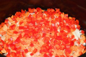 Fasole cu carnati la slow cooker Crock-Pot