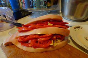 Jambon impanat, gatit la slow cooker Crock-Pot