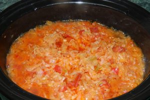 Varza dulce calita la slow cooker Crock-Pot