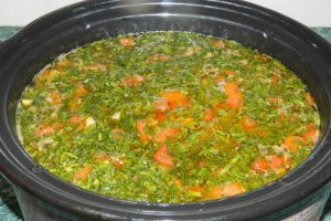 Ciorba cu coaste la slow cooker Crock-Pot