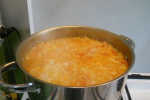 Ciorba de legume, cu varza dulce
