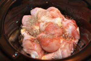 Ciocanele de pui cu legume chinezesti la slow cooker Crock-Pot
