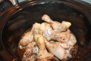 Ciocanele de pui cu legume chinezesti la slow cooker Crock-Pot