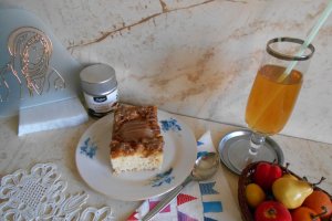 Desert prajitura rasturnata cu pere
