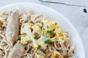Ramen cu pui si conopida