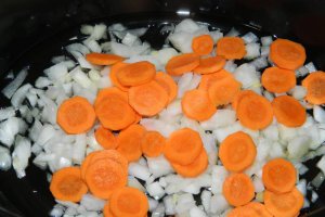 Mancare de legume cu masline la slow cooker Crock-Pot