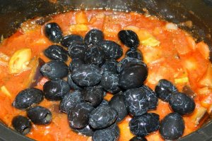 Mancare de legume cu masline la slow cooker Crock-Pot