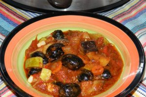 Mancare de legume cu masline la slow cooker Crock-Pot