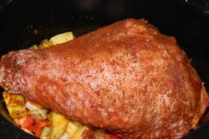 Pulpa de curcan la slow cooker Crock-Pot