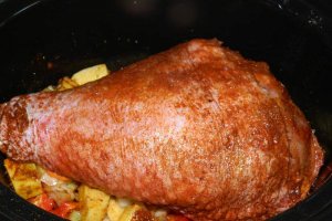 Pulpa de curcan la slow cooker Crock-Pot