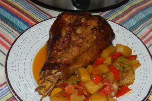 Pulpa de curcan la slow cooker Crock-Pot