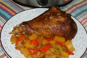 Pulpa de curcan la slow cooker Crock-Pot