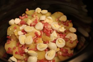 Rakott krumply - cartofi in straturi la slow cooker Crock-Pot