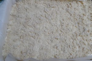 Desert prajitura cu mere si crema de branza cu aroma de vanilie