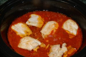 Ostropel de pui la slow cooker Crock-Pot