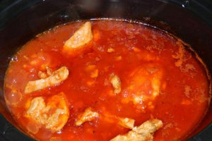 Ostropel de pui la slow cooker Crock-Pot