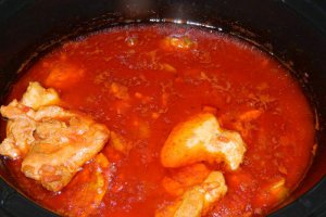 Ostropel de pui la slow cooker Crock-Pot