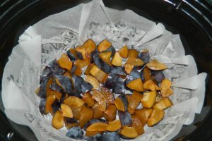 Clafoutis cu prune la slow cooker Crock-Pot