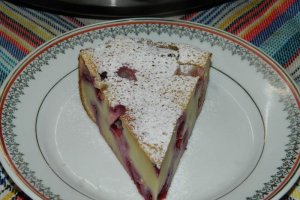 Clafoutis cu prune la slow cooker Crock-Pot