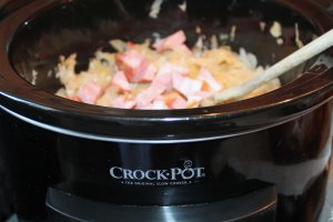 Varza murata cu sunculita afumata, la slow cooker Crock-Pot