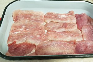 Friptura de porc usturoiata