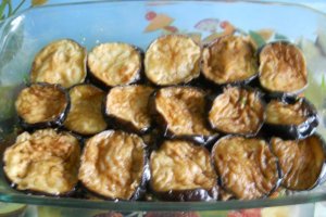 Musaca de vinete, cu carne de porc