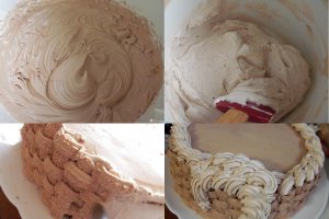 Desert tort cos de toamna cu fructe