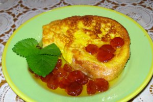 Friganele aromate cu dulceata de cirese