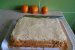 Desert prajitura cu blat din albusuri si crema de portocale-6