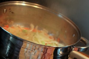Tarta cu carne de pui, de iepure si cascaval