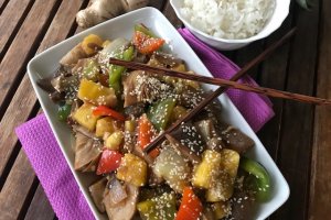 Ciuperci in stil asiatic
