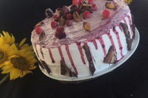 Desert tort cu mure si cafea