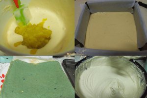 Desert prajitura cu foi cu morcovi si crema de citrice