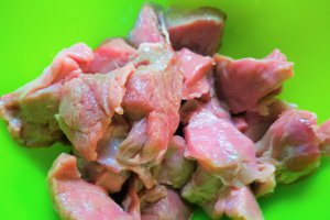 Blanquette de veau -tocana frantuzeasca de vitel