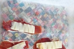 Aperitiv grisine cu jambon